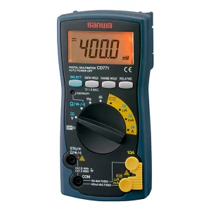 CD771 Multimetro Digital, 600V Ac/Dc, Frecuencia, Capacitancia Y Diodos