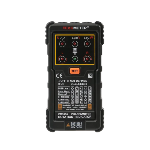 Fasímetro e Indicador de Rotación de Motor PEAKMETER PM5900